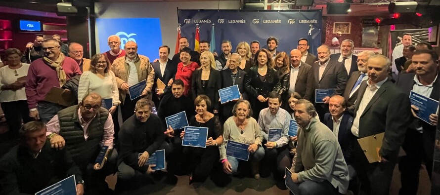 El Partido Popular de Leganés homenajeó a sus concejales históricos en el 45 aniversario de los ayuntamientos democráticos